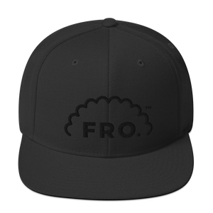 FRO. Full Blk - Black Snapback Hat